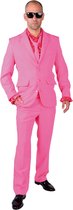 Pink kostuum man blues - Maatkeuze: Maat 58/60