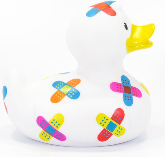 BudDuck Luxury Badeendje - Ouchie Duck - Badspeelgoed van BudDuck — afbeelding 2