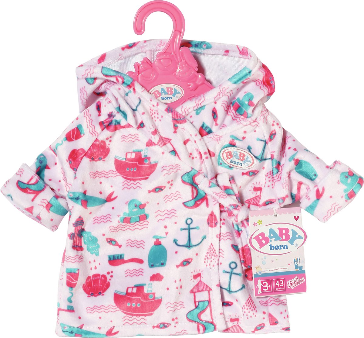 BABY born Badjas - 43cm — afbeelding 2