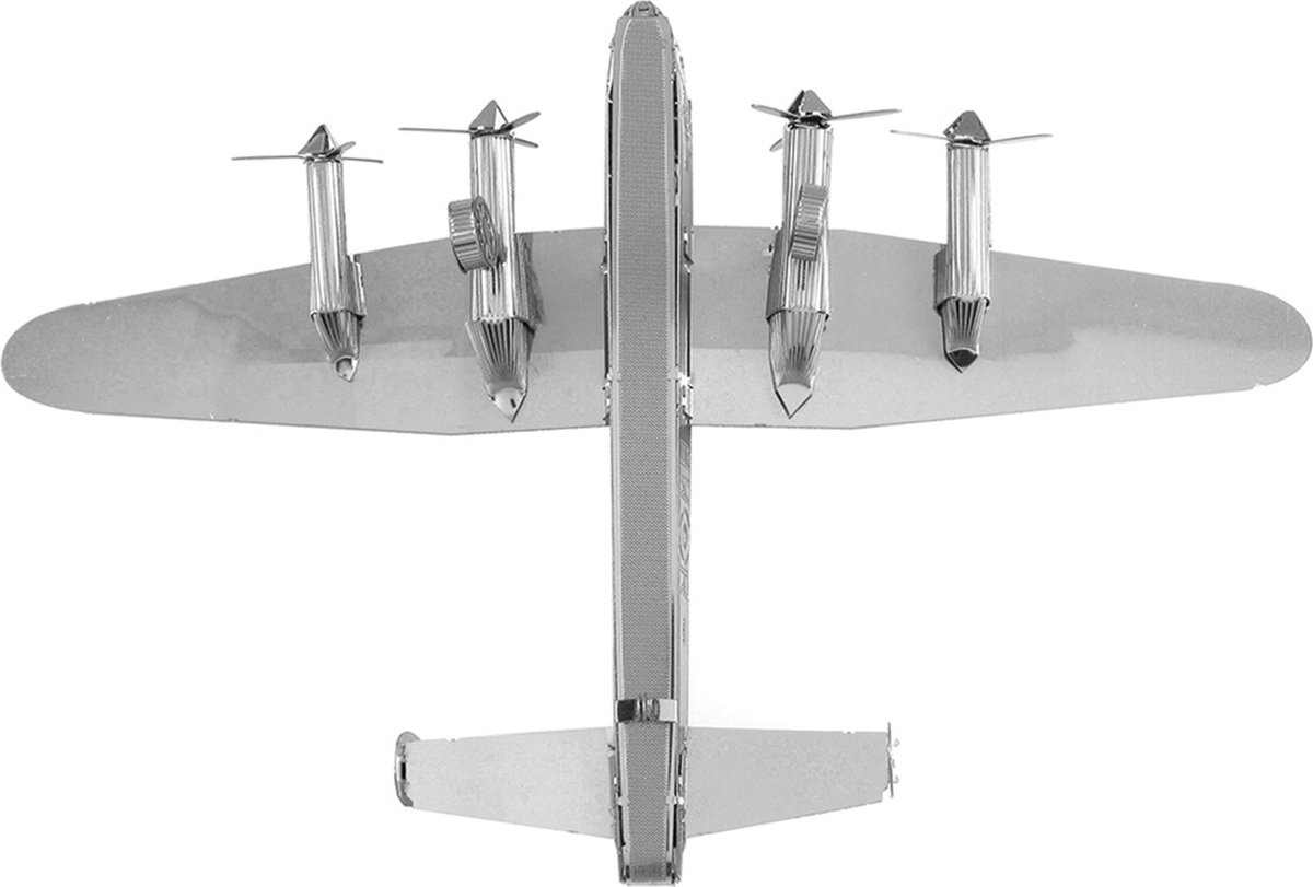Metal Earth Modelbouw 3D Lancaster bommenvliegtuig - Metaal — afbeelding 2