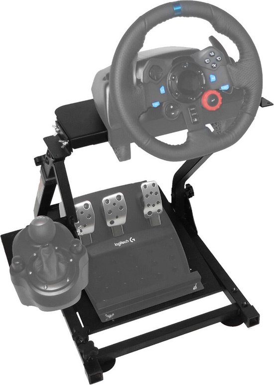 Happyment® Racestuur PS4 standaard - Playseat - Stuur & pedalen niet in  begrepen -... | bol.com