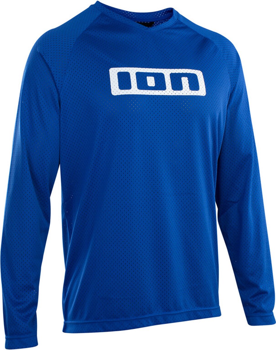 ION bike logo t-shirt, blauw
