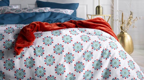 De Witte Lietaer Holly Housse de Couette - Simple - 140x200/220 cm - Dragon Fly