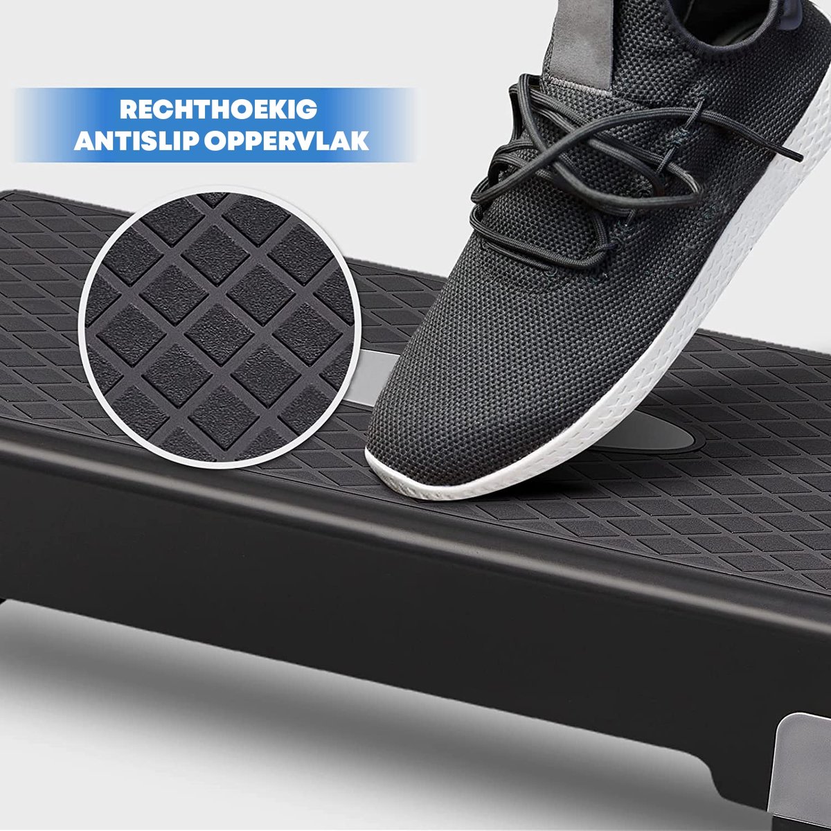 POWRX Professionele aerobic quiltplank incl. workout I