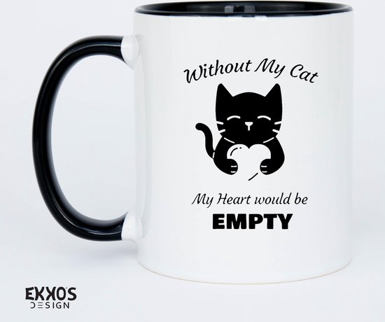My cat mok - Katten - Cadeau voor vrouw - Valentijn cadeautje voor haar -  Mokken en... | bol.com