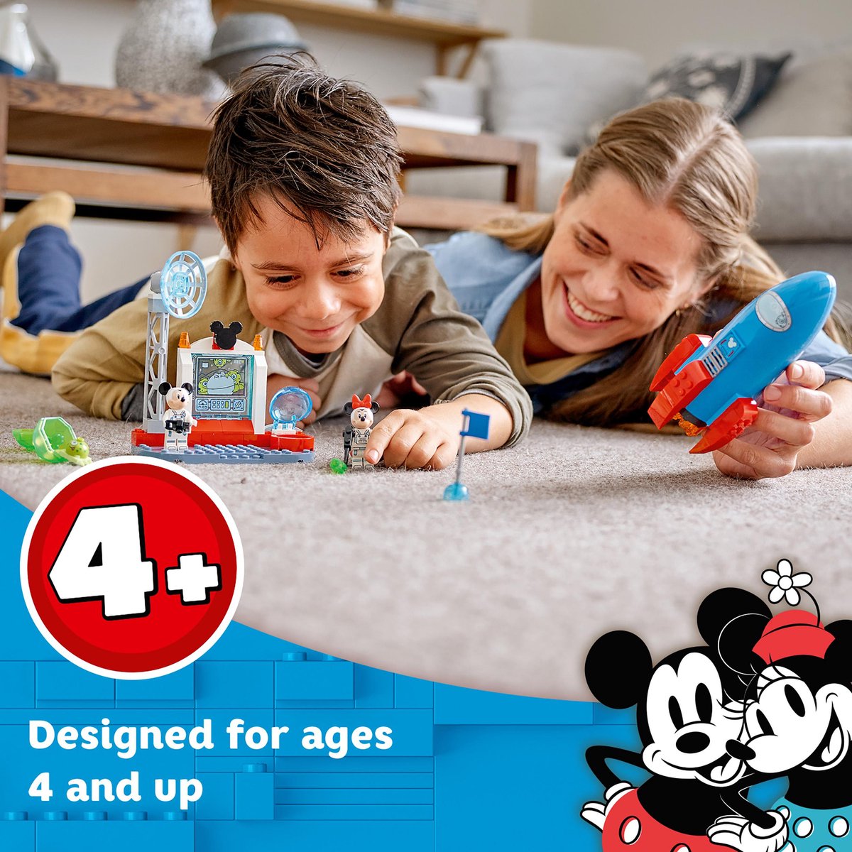 LEGO Disney Mickey and Friends Mickey Mouse & Minnie Mouse ruimteraket 10774 — afbeelding 7