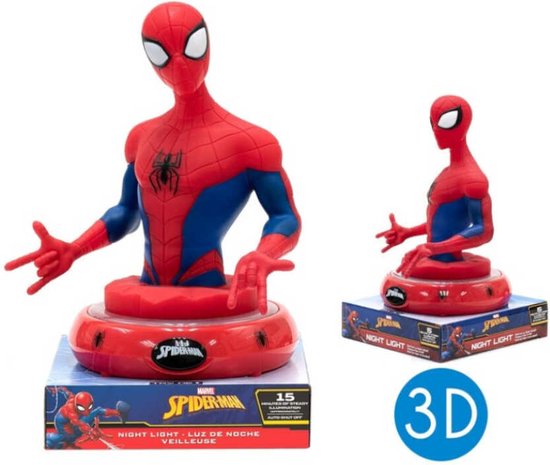 Veilleuse Spiderman 3D | bol.com