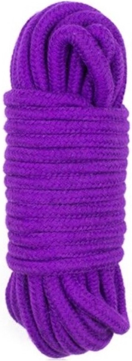 Goedkoopste BDSM Bondage Touw - 10 meter - Paars - Geschikt Voor Full Body Bondage - Partner Sub Vastbinden
