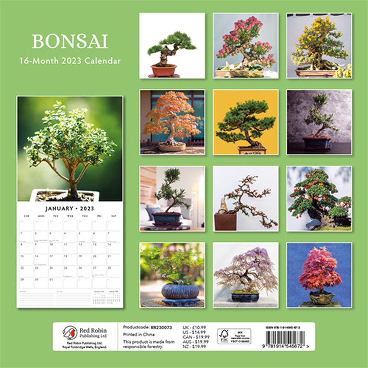 Bonsai Kalender 2023  bol.com