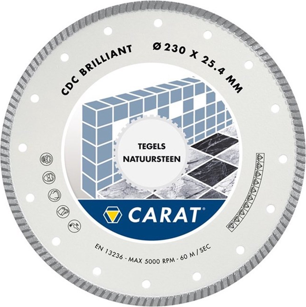 Diamantzaagblad Cdc200X25,4 Teg/Nats Nat