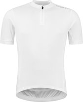Rogelli Core Heren Fietsshirt - Korte Mouw - Korte Rits - Wit