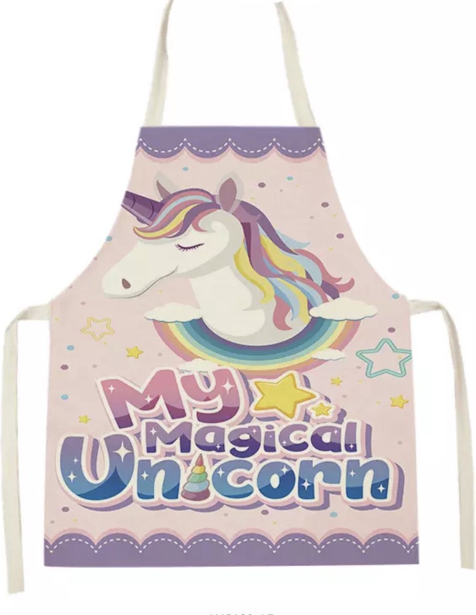 Keukenschort Unicorn - Kookschort Unicorn - 55 x 85 CM