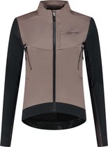 Rogelli Cadence Fietsjack Winter - Dames - Taupe, Zwart - Maat XS