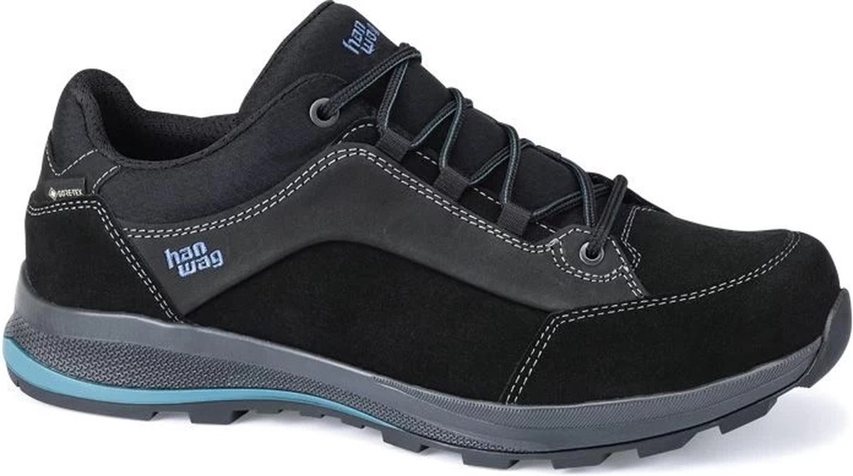 Hanwag Banks Low Bunion GTX /dusk Lage Wandelschoenen Zwart