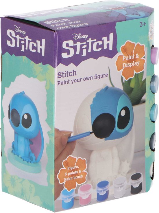 Ensemble de peinture Disney Lilo & Stitch - Avec tablier et peinture au  doigt 