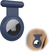 YONO Pin Case adapté pour Apple AirTag - Etui Enfant pour Vêtements Intérieurs - Traceur GPS Enfants - Bleu Foncé