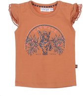 Dirkje T-shirt à manches courtes Filles Wild Thing Rusty Brown
