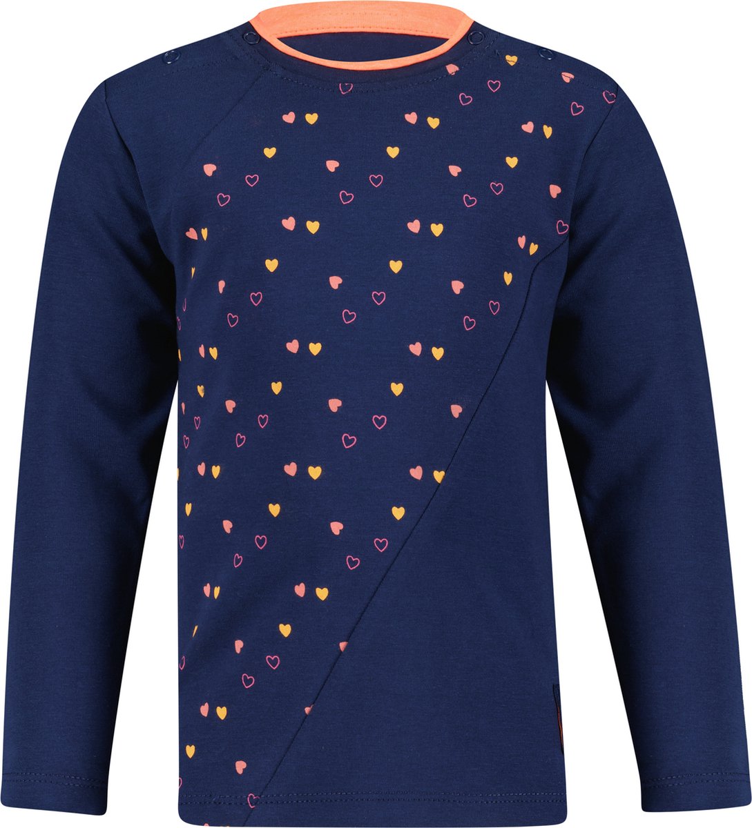 4PRESIDENT T-shirt meisjes - Pageant Blue - Maat 74 - Meiden shirt