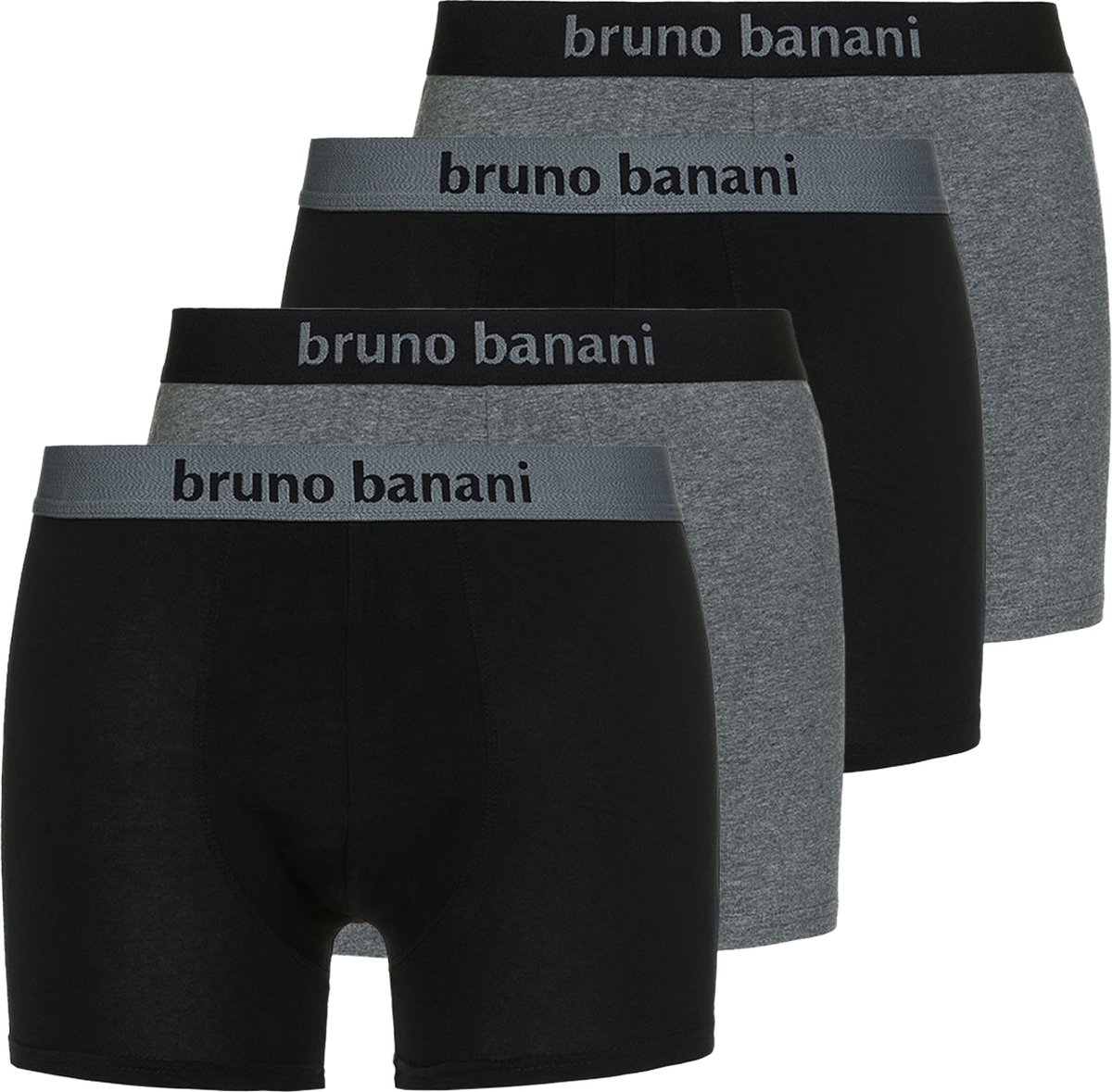 Bruno Banani Heren retro short / pant 4 pack Flowing