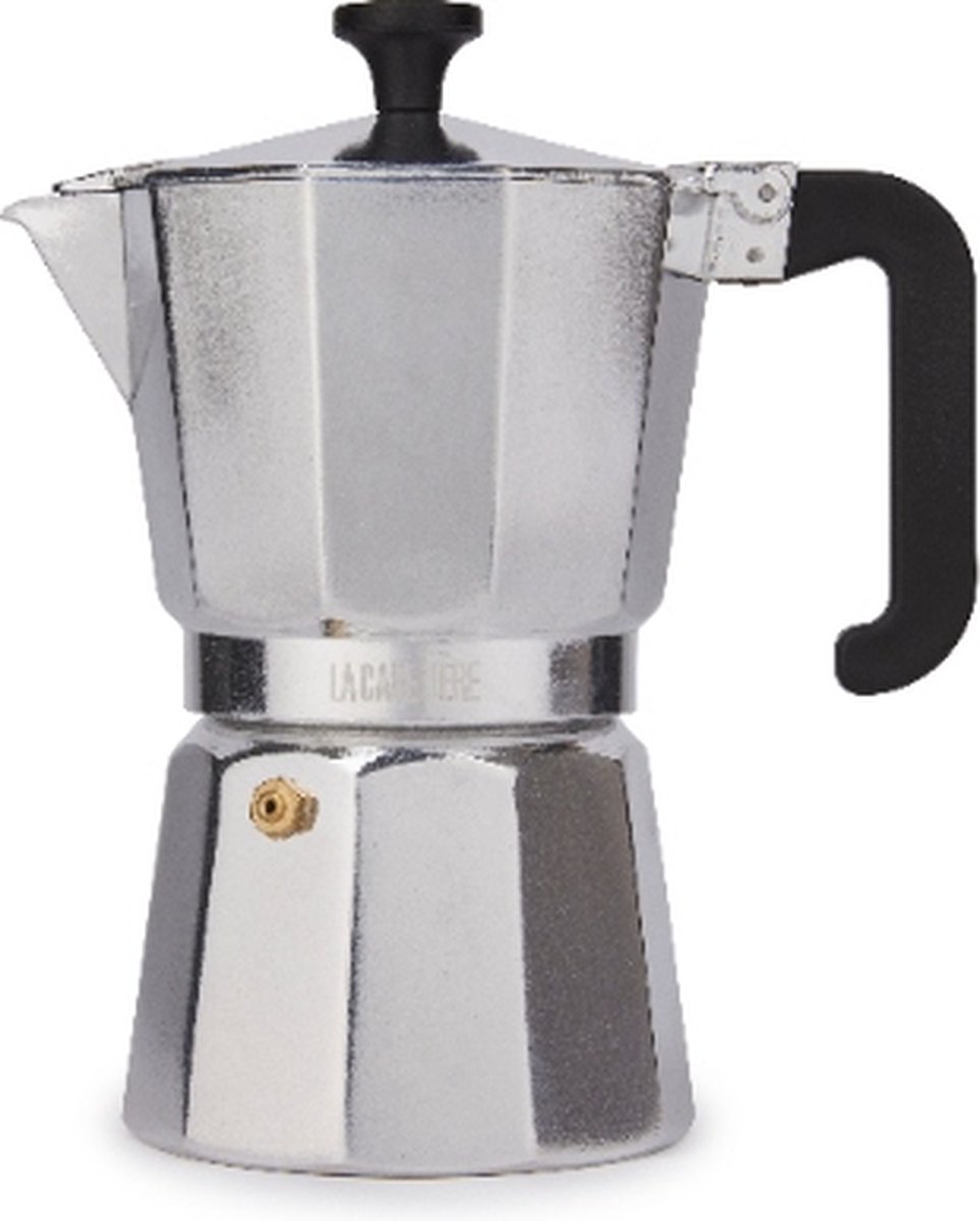 Espresso Maker, 6 Kopjes, Aluminium, Zilver - La Cafetière | Venice