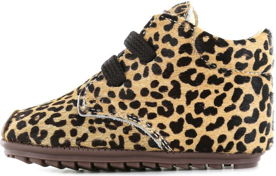 Baby | Eerste stapschoenen | Meisjes | leopard cognac | Leer | Shoesme | Maat 22