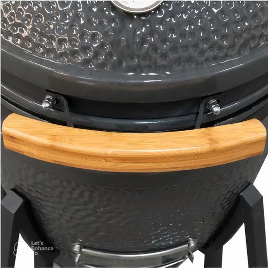 Kamado S Landmann Ø 38 CM 15 Inch Zwart van Landmann — afbeelding 3