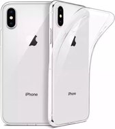 Hoesje Geschikt voor Apple iPhone X/XS silicone back cover/Transparant hoesje