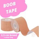 Boob Tape set - 5 meter lang - (2.5 cm breed) - Push Up Bra - Fashion Tape - BH Tape - Plak BH - BH accessoire