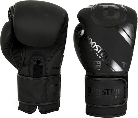 Booster (kick)bokshandschoenen Premium Striker 3 Zwart 10oz