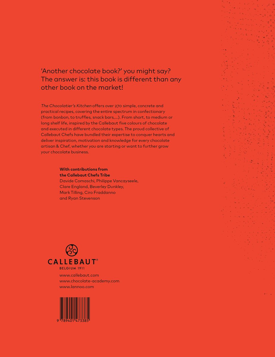 The Chocolatier's Kitchen - back cover