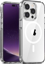 Mobiq - Schokbestendige MagSafe Case iPhone 14 - transparant