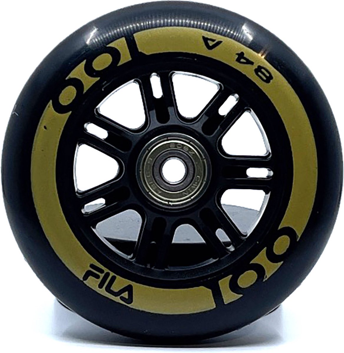 Fila CF Combo inline skate wielen 100mm met lagers (6 stuks)