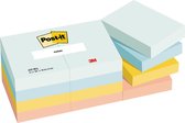 Post-it Notes, Beachside colour collection, ft 38 X 51 mm, 100 vel, pak van 12 blokken