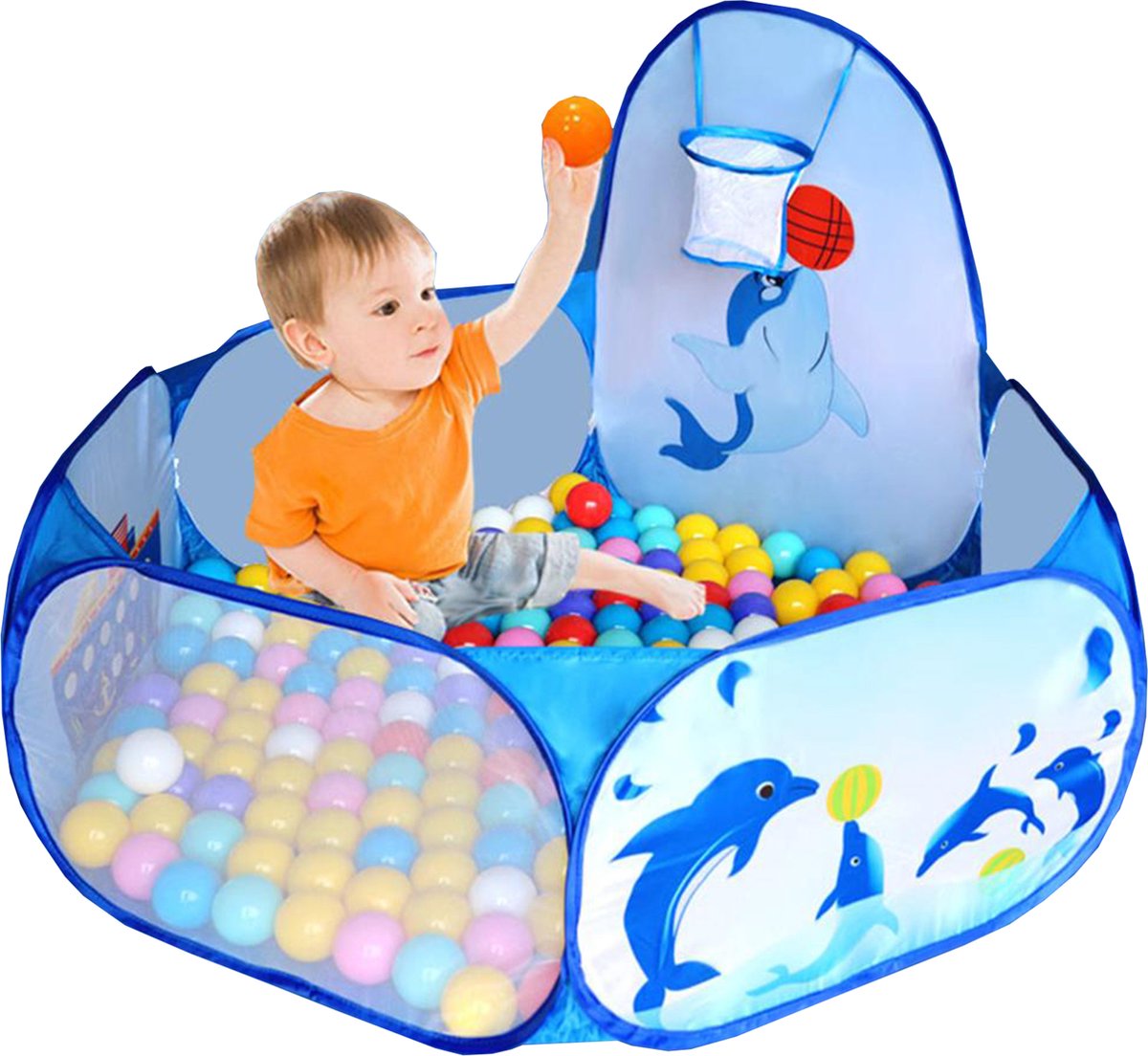 Happyment Ballenbak voor baby & kinderen Zonder ballen Met