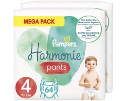 Pampers - Harmonie Pants - Maat 4 - Mega Maandbox - 192 luierbroekjes