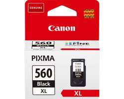 Canon PG-560XL - Inktcartridge - Origineel - Hoge capaciteit - Zwart