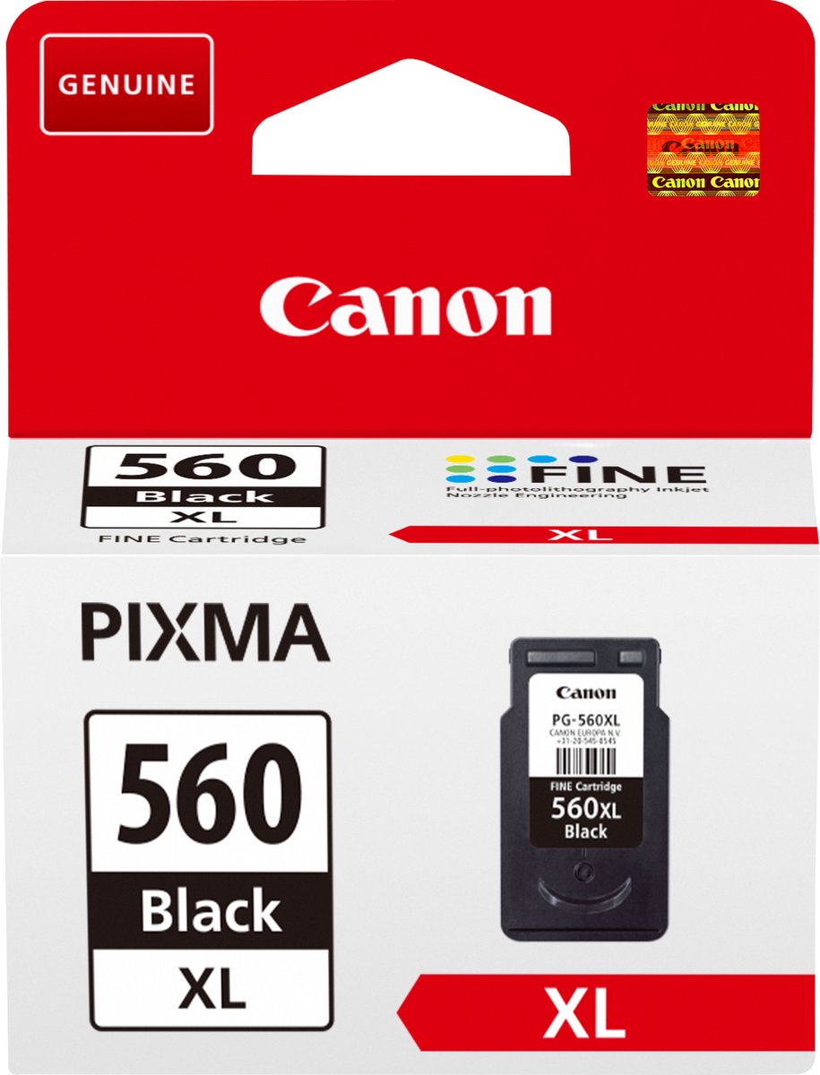 Canon PG-560XL Cartridge Zwart