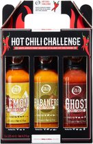 Oil & Vinegar | Pittige chilisaus - Hot Chili Challenge - 3x125ml