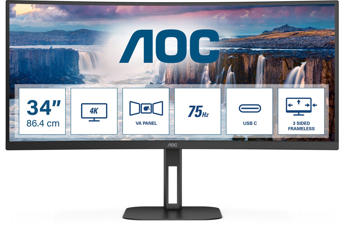 AOC CU34V5C/BK