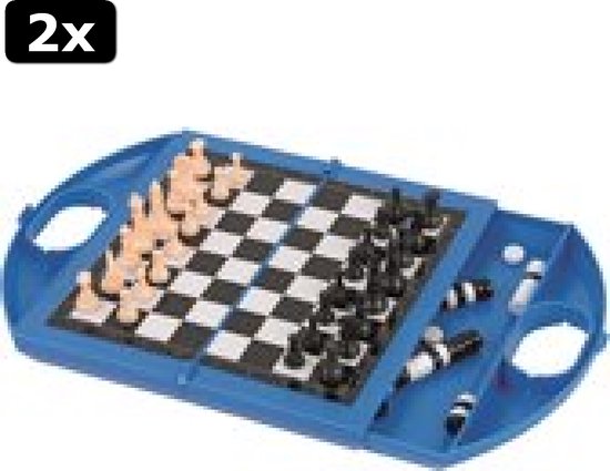 Engelhart - 170480 - Jeu d'Échecs 2 en 1 Complet