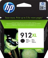 Cartouche d'encre noire originale HP 912XL de grande capacité