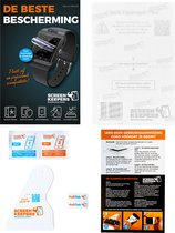 4x Garmin Venu 2 (45.4mm) Matte Screenprotector voor Smartwatch - De beste mat scherm-bescherming voor je Garmin Venu 2 (45.4mm) Smartwatch - Dunner dan glas en breekt niet - matte beschermende folie met Nano technologie