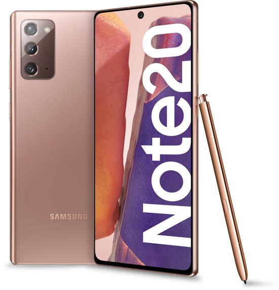 Samsung Galaxy Note 20 8GB/256GB Mystic Bronze | bol