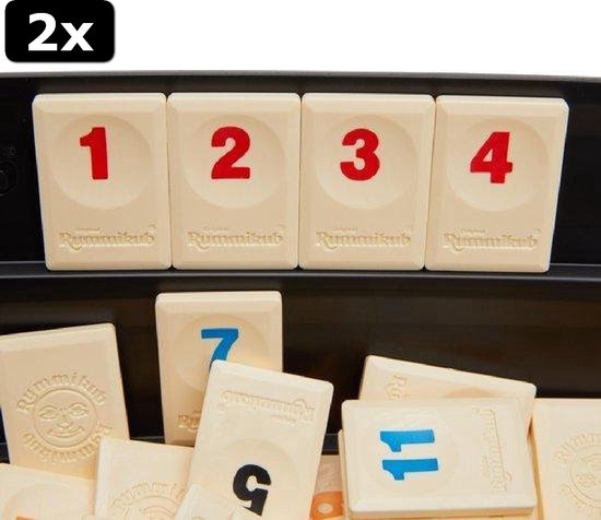 Thumbnail van een extra afbeelding van het spel 2x Rummikub The Original Classic - Gezelschapsspel