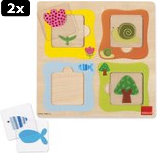 GOULA, XXL Winter Puzzel - Vanaf 2 jaar, Puzzel kinderen