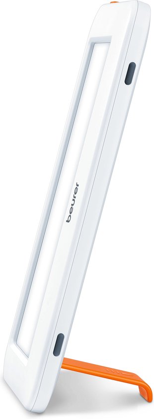 Beurer TL 20 Lichttherapielamp - Daglichtlamp - Compact en dun: 16.5 x 8.5 cm - Eenvoudig mee te nemen - Kantelbaar - LED - 10000 Lux (op 10 cm) - 7.2 Watt - UV-vrij - Incl. adapter - Medisch gecertificeerd - 3 Jaar garantie - Beurer