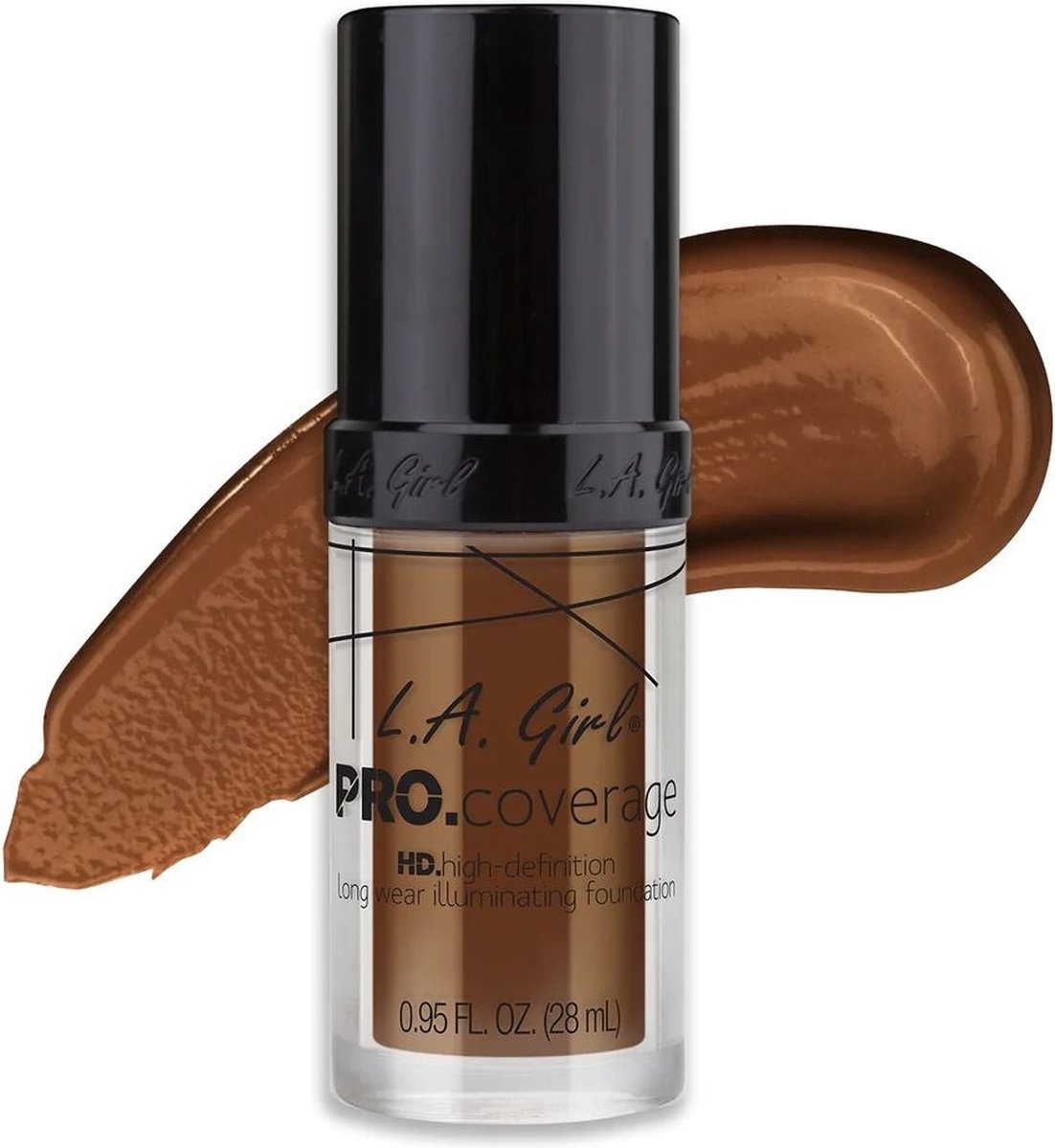 LA Girl PRO Coverage HD Foundation - Rich Cocoa (GLM655)