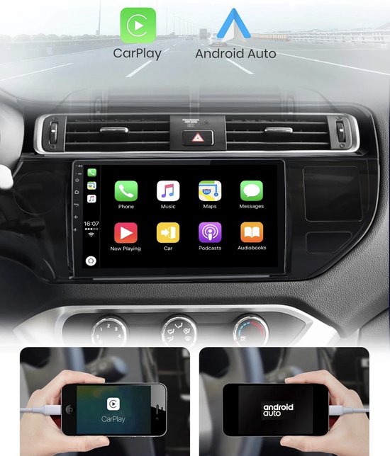 8core CarPlay Kia Rio 20112015 Android 10 navigatie en