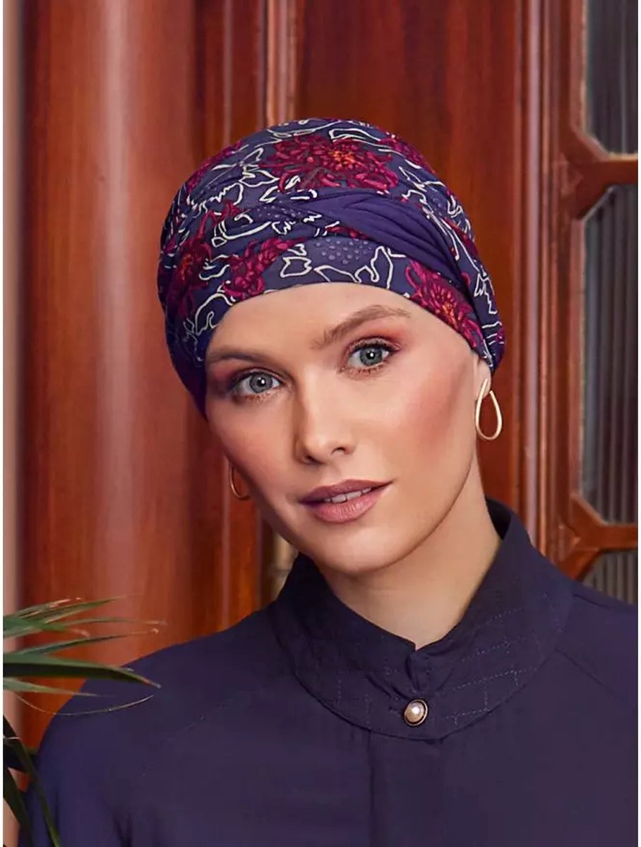 Christine headwear - shakti turban - printed