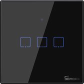 Smart Switch WiFi + RF 433 Sonoff T3 EU TX (3-kanalen)
